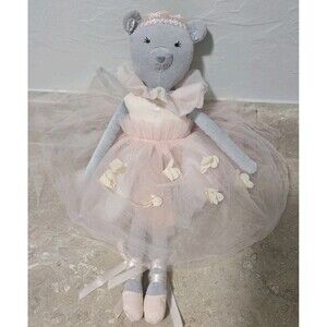 Pottery Barn Kids Monique Lhuillier Ballerina BEAR Designer Doll 18"
